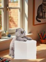 Мягкая игрушка Budi Basa Кот Басик в очках, 27 см