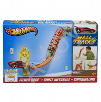 Hot Weels серия Настенные треки, Крутой спуск Мощное падение