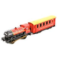 Технопарк, Модель металлическая Поезд с вагоном "КРАСНАЯ СТРЕЛА" (инерционная, свет-звук) , CT10-038 (24)