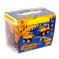 Конструктор Стройтехника UNICON "Грузовик", 22 элемента+ шуруповерт № SL-7587B 1770856