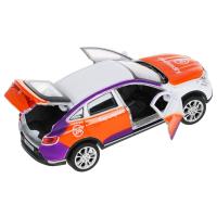 Технопарк, Машина металлическая - RENAULT ARKANA КАРШЕРИНГ (12 см, инерционная), ARKANA-12DEL-OGWH