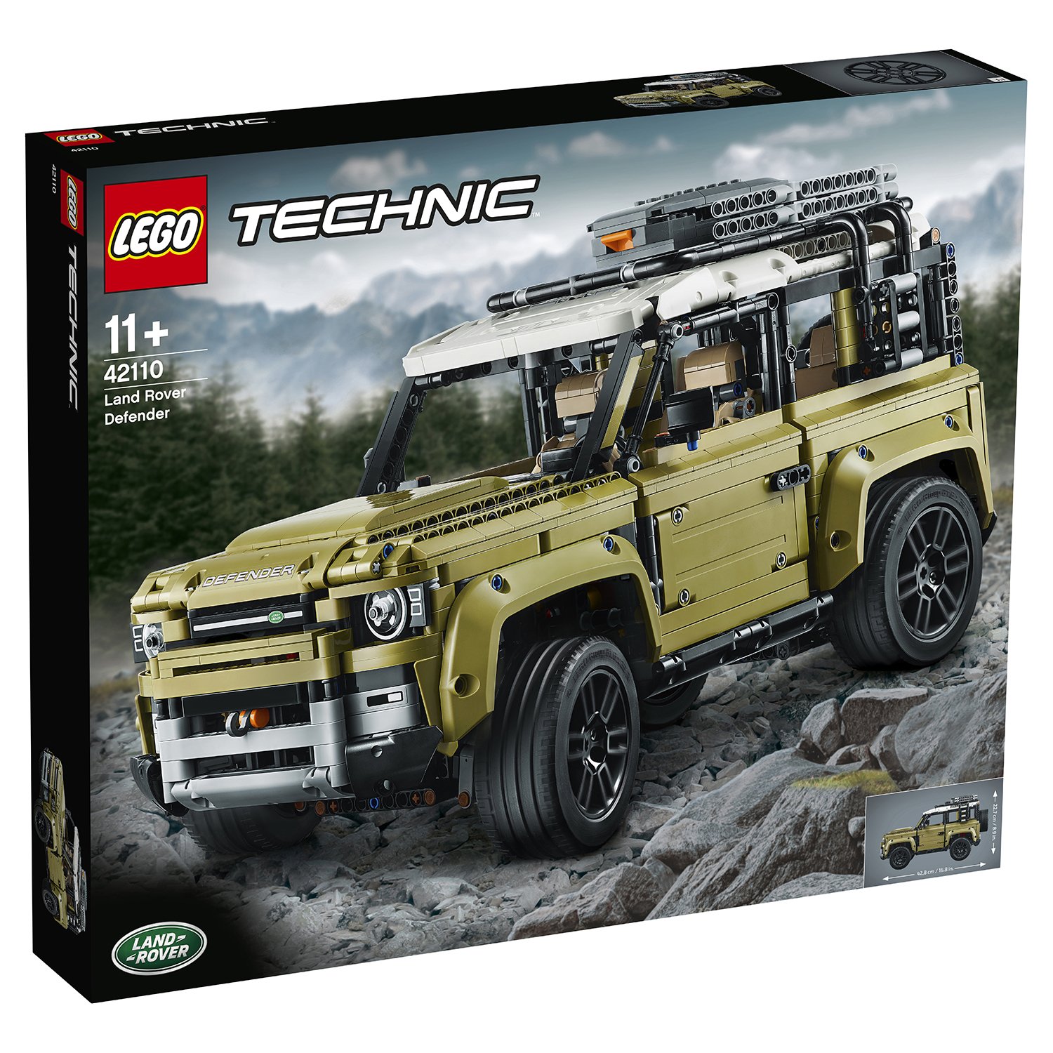 Конструктор LEGO Technic Land Rover Defender 42110 - купить в интернет  магазине A-Toy.ru в Санкт-Петербурге