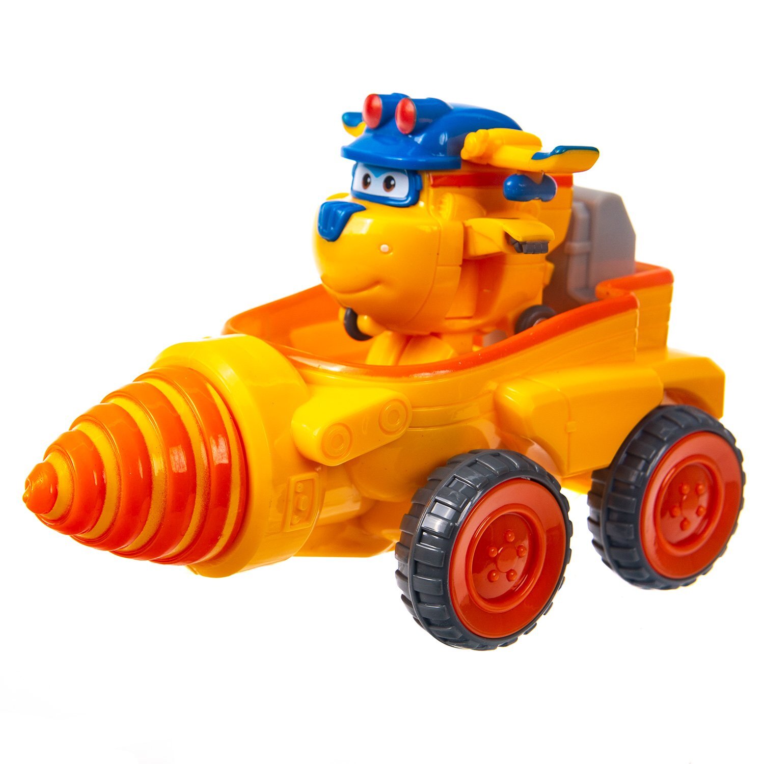 Super Wings, Машина боровик Донни (машинка бурильщик + мини-трансформер),  EU730843