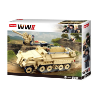 Конструктор Sluban Вторая мировая Бронетранспортер 460 деталей