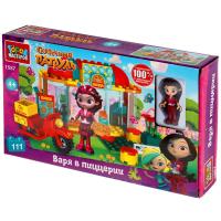 Город мастеров, Конструктор Сказочный патруль, Варя в пиццери (111 деталей), 1557-AA