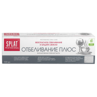 Зубная паста отбеливающая Splat Professional "Отбеливание плюс", безопасное отбеливание 100 мл.
