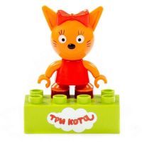 Конструктор "Макси" - "Три кота. Карамелька" Полесье , 2 элемента в блистере 28734