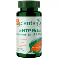 БАД к пище PLANTAGO Комплекс 5-гидрокситриптофана и витаминов группы В 60 капс
