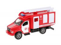 Машина Технопарк - ГАЗ Газон Next Пожарная, инерционная