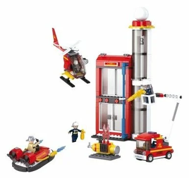 купить Конструктор Тренировочный центр, Sluban, серия Пожарная бригада, M38-B0628