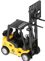 Технопарк, Модель металлическая АВТОПОГРУЗЧИК (14 см, свет-звук, инерция), 1812C322-R-1