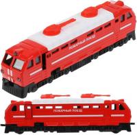 Технопарк, Модель металлическая ПОЖАРНЫЙ ПОЕЗД (19 см, свет-звук, инерция), SB-20-03-F-WB