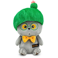 Мягкая игрушка Budi Basa Кот Басик "Ботаник", KsE-002