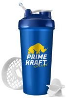 Шейкер спортивный, Шейкер PRIMEKRAFT, 600 мл., синий