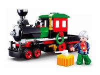 Конструктор Sluban Рождественский поезд (156 дет.)