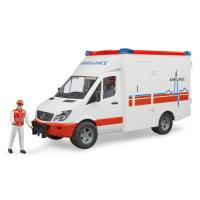 Скорая помощь Bruder MB Sprinter с фигуркой водителя 02-536