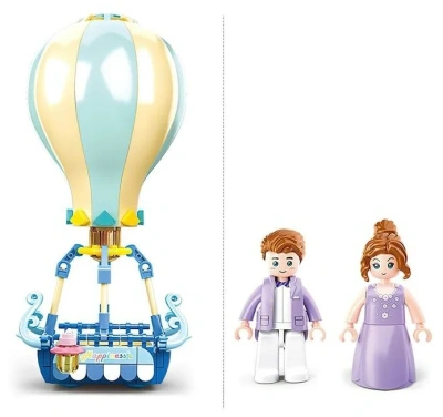 купить Sluban, Конструктор - Воздушный шар с фигурками, 124 дет. , M38-B0863