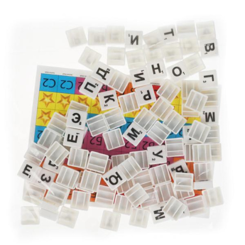 купить Умные игры. Словодел пластиковый. Фишки пластиковые.