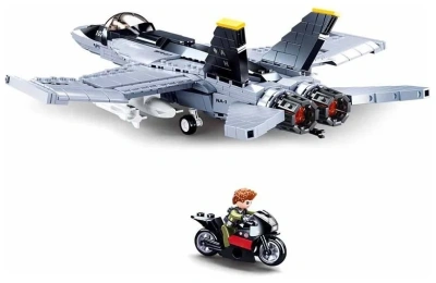 купить Конструктор Бомбардировщик , Sluban серия Модельки, M38-B0928