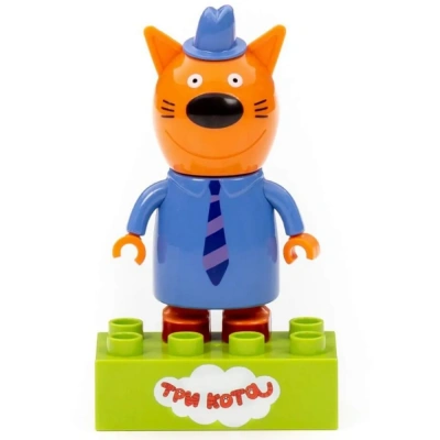 купить Конструктор Полесье  "Макси" - "Три кота. Папа"  2 элемента в блистере,28772