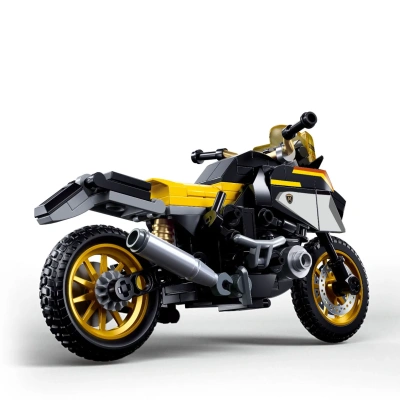 купить Конструктор Sluban "Мотоцикл" желтый (200 дет.), M38-B1132