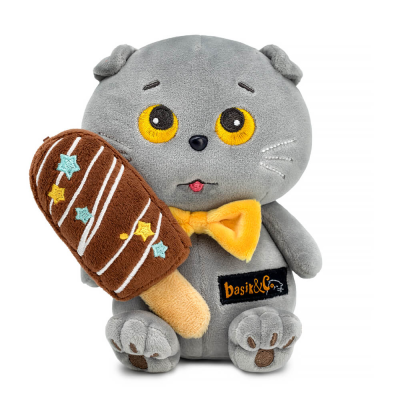 купить Мягкая  игрушка Budi Basa, Кот Басик "Эскимо"