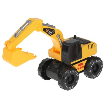 купить Технопарк Экскаватор со звуком и светом, 23 см, 1811A431-R-EXC