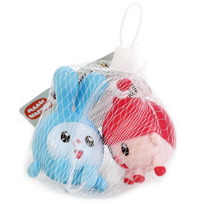 купить Капитошка, Игрушка пластизоль для ванны Малышарики Крошик+Нюшенька, LX-ST1710-1708