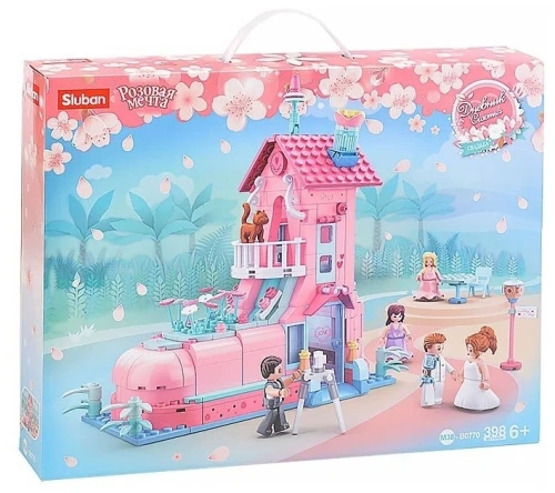 купить Конструктор Sluban"Розовая мечта" (398 дет)