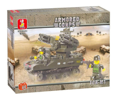 купить Sluban, Конструктор, серия Армия - Зенитно-ракетный комплекс М1 (212 дет.), M38-B0283