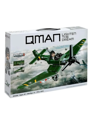 купить Конструктор Qman "Боевой самолет" (424 дет.)