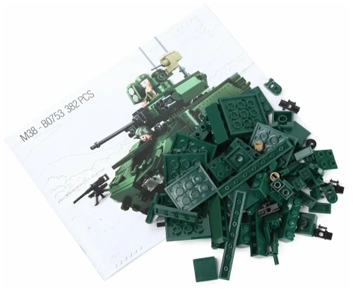 купить Конструктор Sluban Колёсная боевая машина, M38-B0753