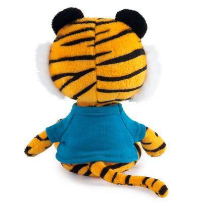 купить Budi Basa, Игрушка мягконабивная Тигренок Тиша в футболке (15 см)