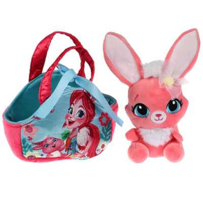 купить Мой питомец, Мягкая игрушка Enchantimals Кролик Бри  в сумочке, CT-AD211033-18