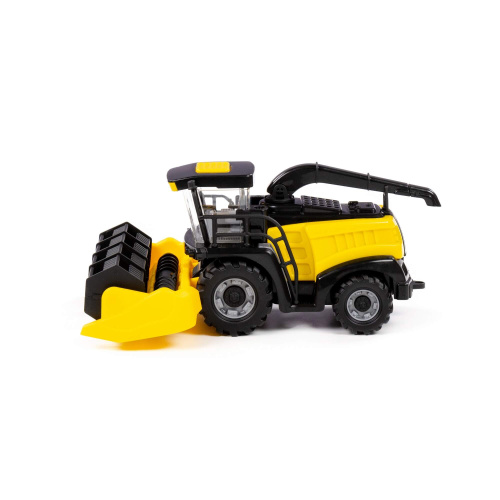 купить Комбайн "Полесье" №1 инерционный (жёлтый) (в сеточке)