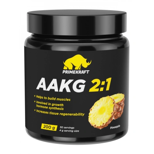 купить Аминокислота Prime Kraft AAKG 2:1, pineapple (ананас) 200 г