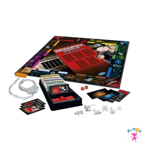 купить Hasbro Monopoly E1871 Игра Монополия Большая афёра