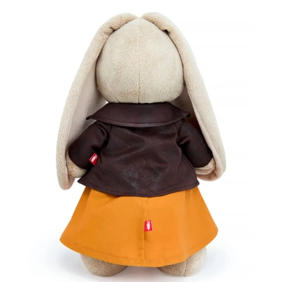 купить Мягкая игрушка "Budi Basa" Зайка Ми в косухе из эко-замши (большой) StM-677