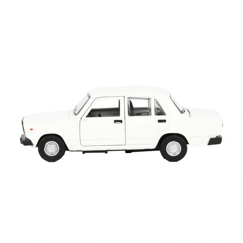 купить Машинка металлическая инерционная Технопарк ВАЗ-2107, 12 см,  белая