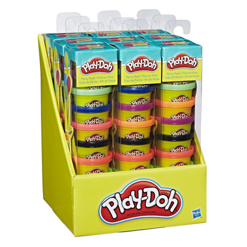 купить Play-Doh Комплект для вечеринок, 10 банок в тубе, 22037EU6