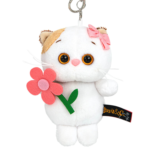 купить Мягкая игрушка Budi Basa Кошечка Ли-Ли с цветочком