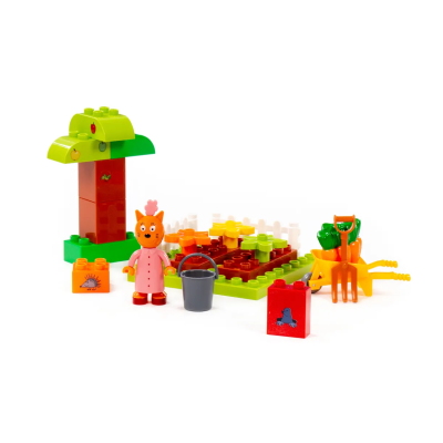 купить Конструктор Полесье "Макси" - "Три кота. Мама и урожай", 21 эл.