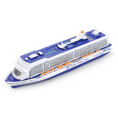 купить Технопарк, Модель металлическая Круизный лайнер (20 см, инерция, свет-звук) , SB-17-65-WB