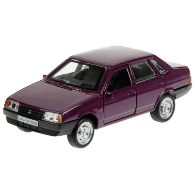 купить Машинка металлическая инерционная Технопарк LADA-21099 "СПУТНИК" 12 см, фиолетовая