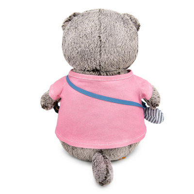 купить Мягкая игрушка Budi Basa, Басик в футболке и с сумочкой - слоник