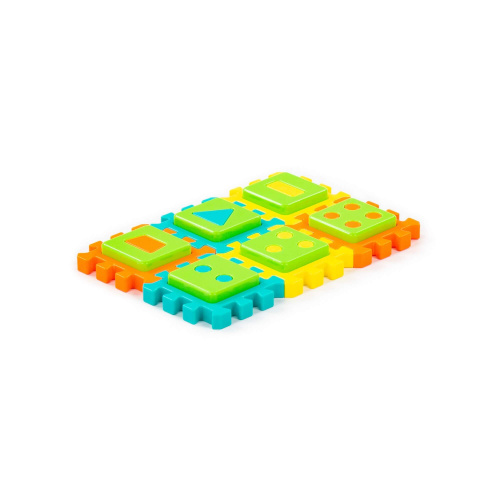 купить Полесье, Игрушка развивающая "Пазл" №2 (12 элементов) (в пакете), 91390