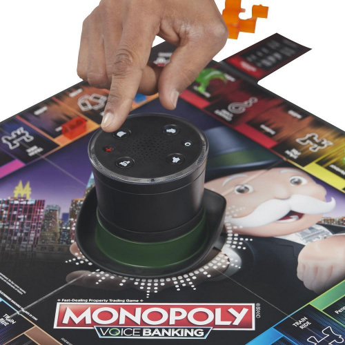 купить Игра настольная Монополия Голосовое управление MONOPOLY E4816