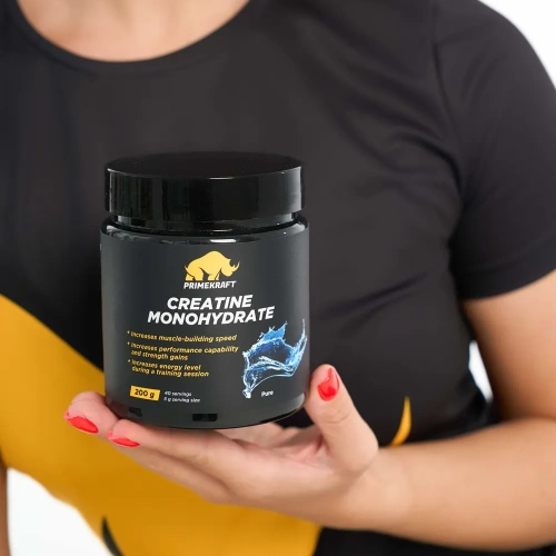 купить Креатин Моногидрат PRIMEKRAFT Сreatine Monohydrate pure (чистый) банка 200 г									