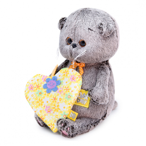 купить Budi Basa Басик Baby с желтым сердечком 20 см