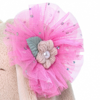 купить Budi Basa Зайка Ми в зеленом платье в клетку 23 см